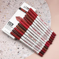 12 pcs Long-Lasting Lipstick Set with Professional Lip Liner Pencil and Matte Lip Gloss for Women Valentine's Day Gifts