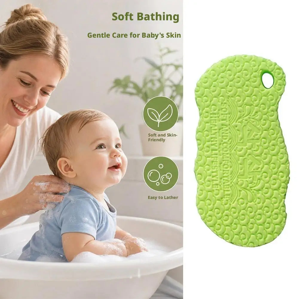 Painless Bath Sponge Brush Exfoliating Scrubber Magic Rub Mud Sponge For Adults Baby Kids Household Shower Scrub Cloth Bathing