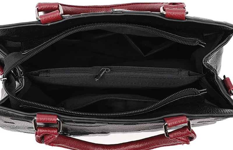 PU Leather Casual Crossbody Bags for Women Ladies Luxury Designer Tote Handbag Female Large Capacity Travel Shoulder Bag Sac