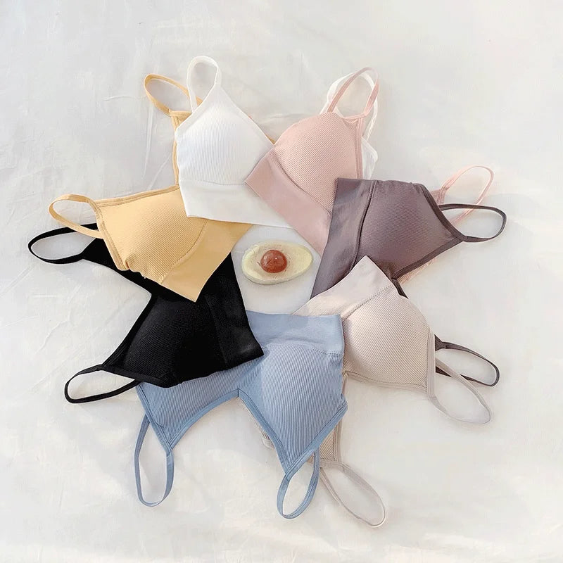 Women's Tube Tops Brassiere Women's Sports Bra Push Up Underwear Tops Seamless Sports Top Sexy Lingerie Female Tops Girl Bra