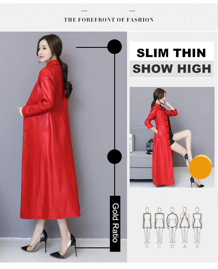 New Women Sheepskin Coat Autumn Winter 2026 Fashion Keep Warm Long Jacket Thicken Sheep Leather Coat Suede Outerwear Female