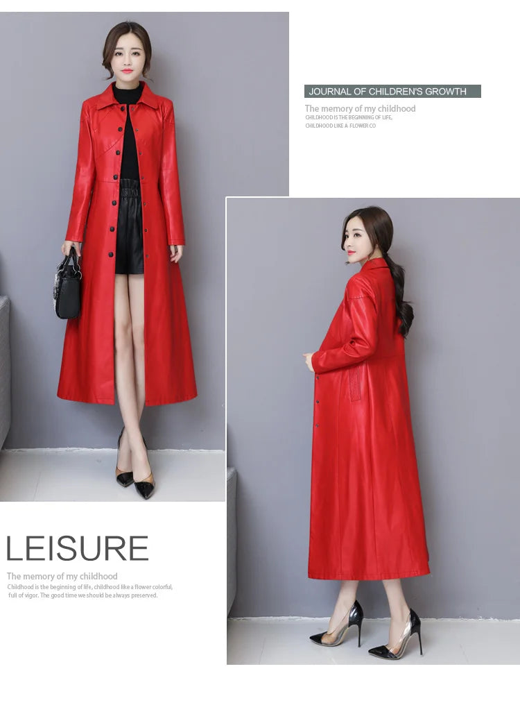 New Women Sheepskin Coat Autumn Winter 2026 Fashion Keep Warm Long Jacket Thicken Sheep Leather Coat Suede Outerwear Female