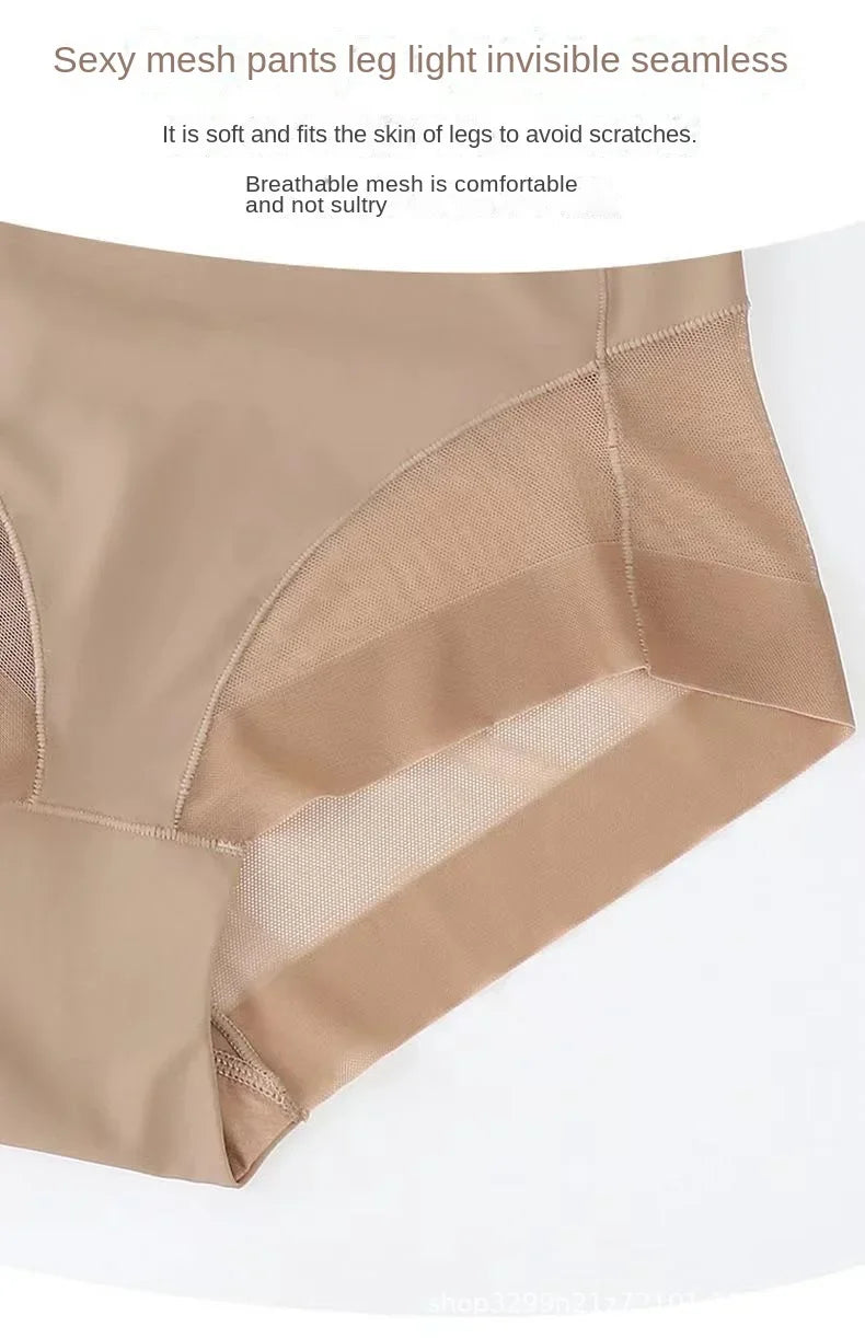 CHUANGERM Women's High Waist Tummy Control Butt Lifter Slimming Shaping Panties Shapewear Trainer Underwear