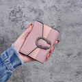 Fashionable Wallet Zipper Coin Purse Women Short Wallets Handbag Women's Clutch Bag Card Holder Pu Leather Wallet Folding Walle