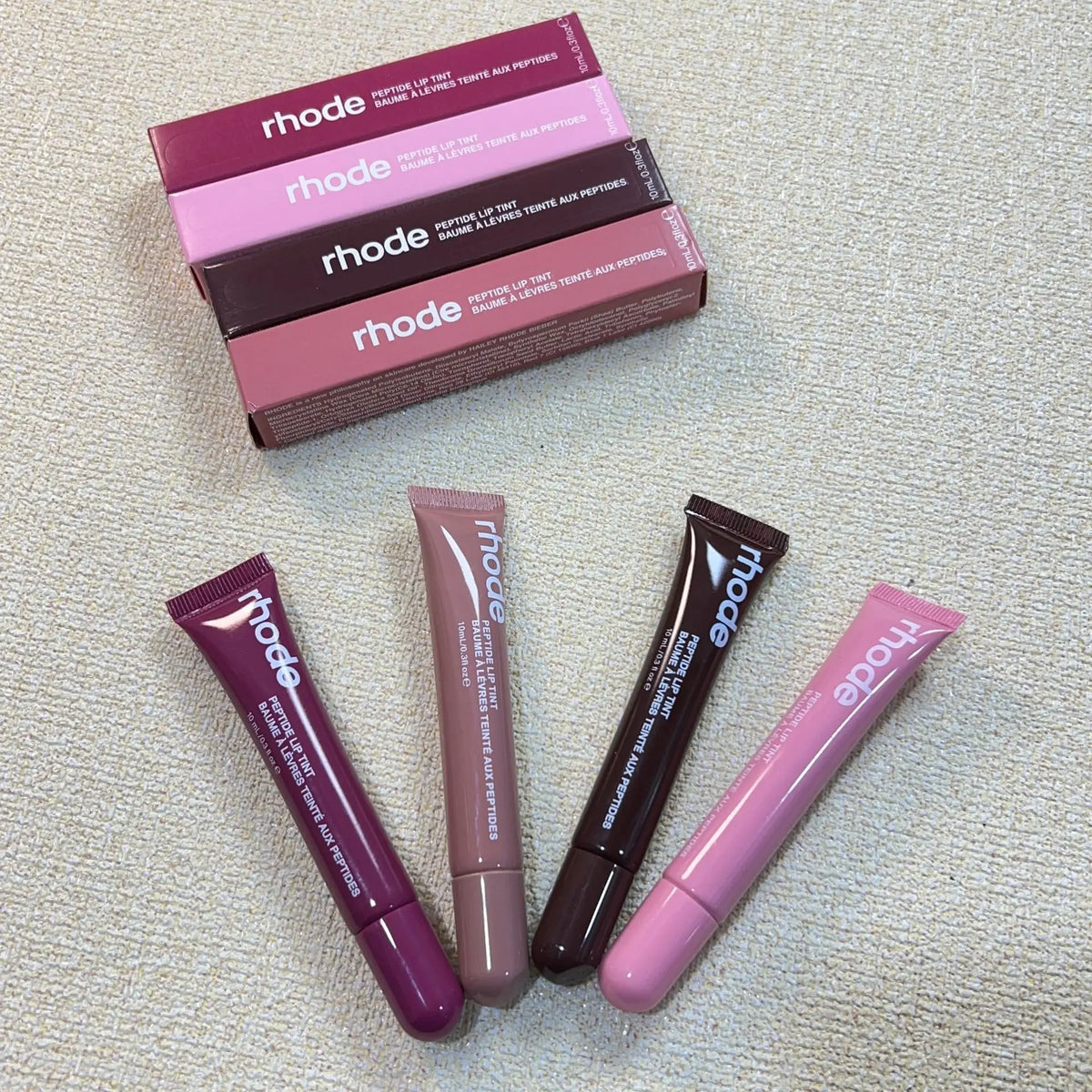 Rhodeskin Spring Lip Gloss Lip Balm Smoothing Lipstick Lines Lasting Nourishing Women Daily Care Makeup Moisturizer Blush Girl