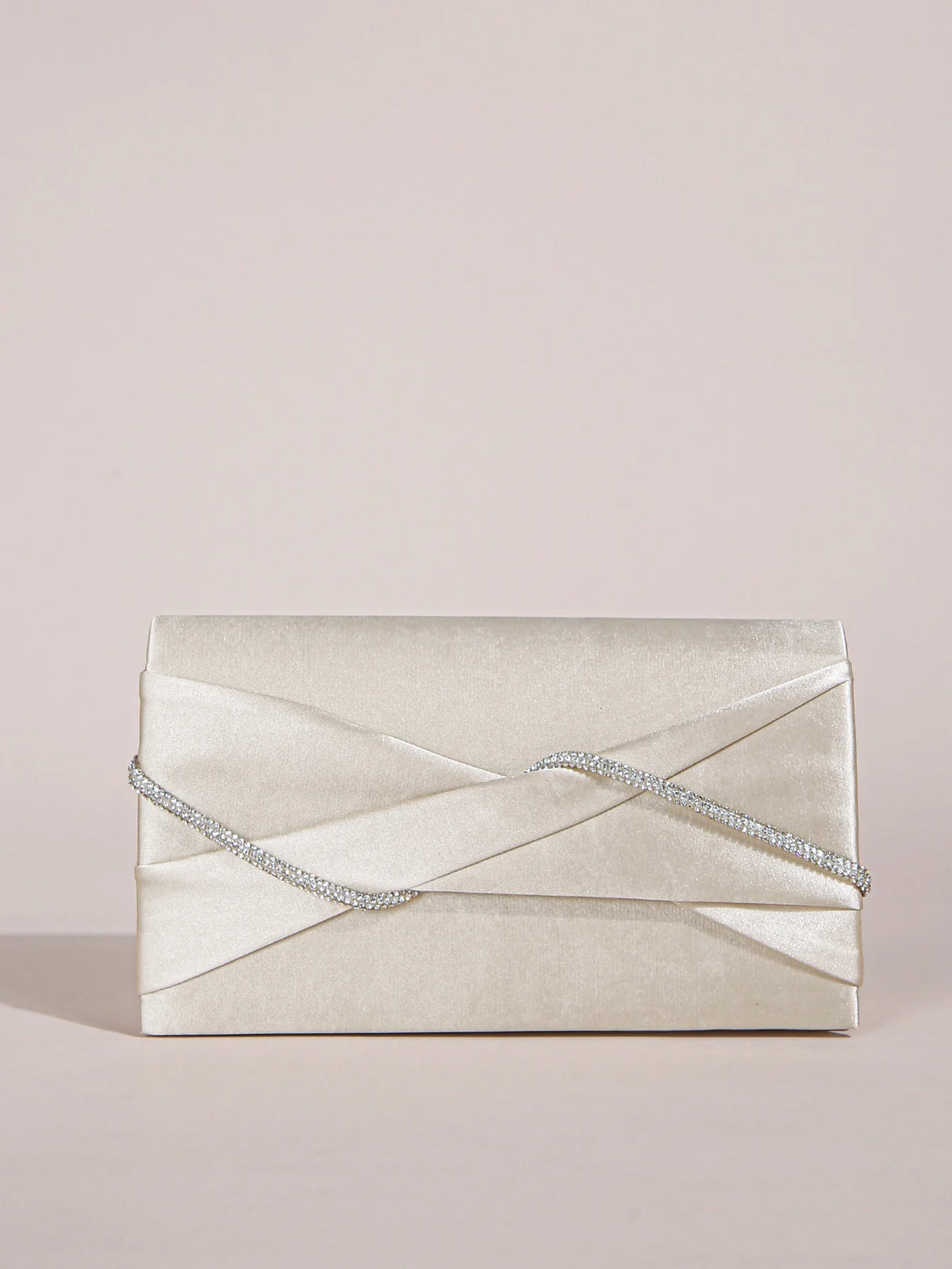 Hand Clutch Bag, Evening Clutch Bag For Women, Sparkling Crystal Rope Ruched Handbags, Glitter Envelope Purse For Party Girl,Wom