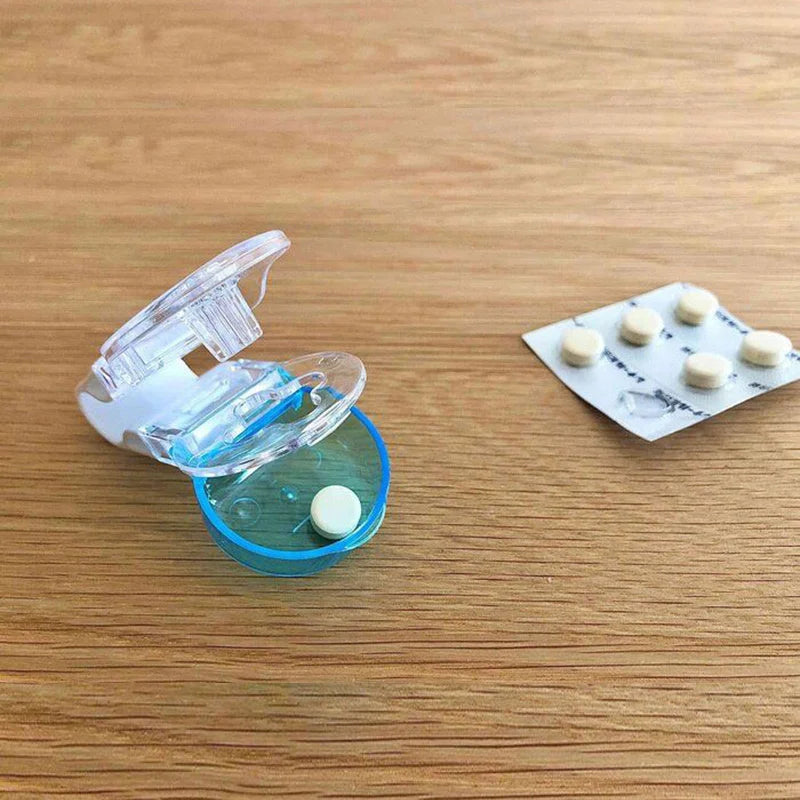 1pc Portable Pill Taker Remover with Medicine Box Household Gadgets, Tablets, Pills  Assistance Tool New Design  Pill Dispenser