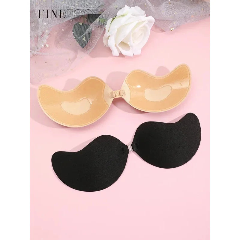Invisible Stick-On Lift Bra, Strapless & Seamless Push Up Anti-convex Bra, Women's Lingerie & Underwear Accessories
