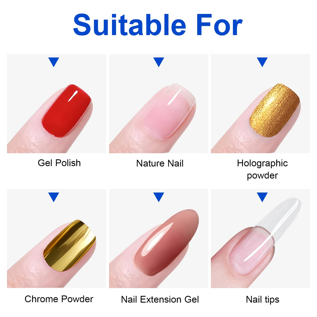 TWOING 15ml New Super Shine Top Coat Gel Nail Polish Diamond Topcoat No Wipe Sealer Gel Finish Manicure Nail Art Salon Quality