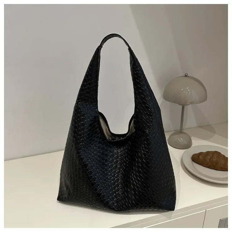 Women Retro Large Hobo Shoulder Tote Bag for Daily Work Travel