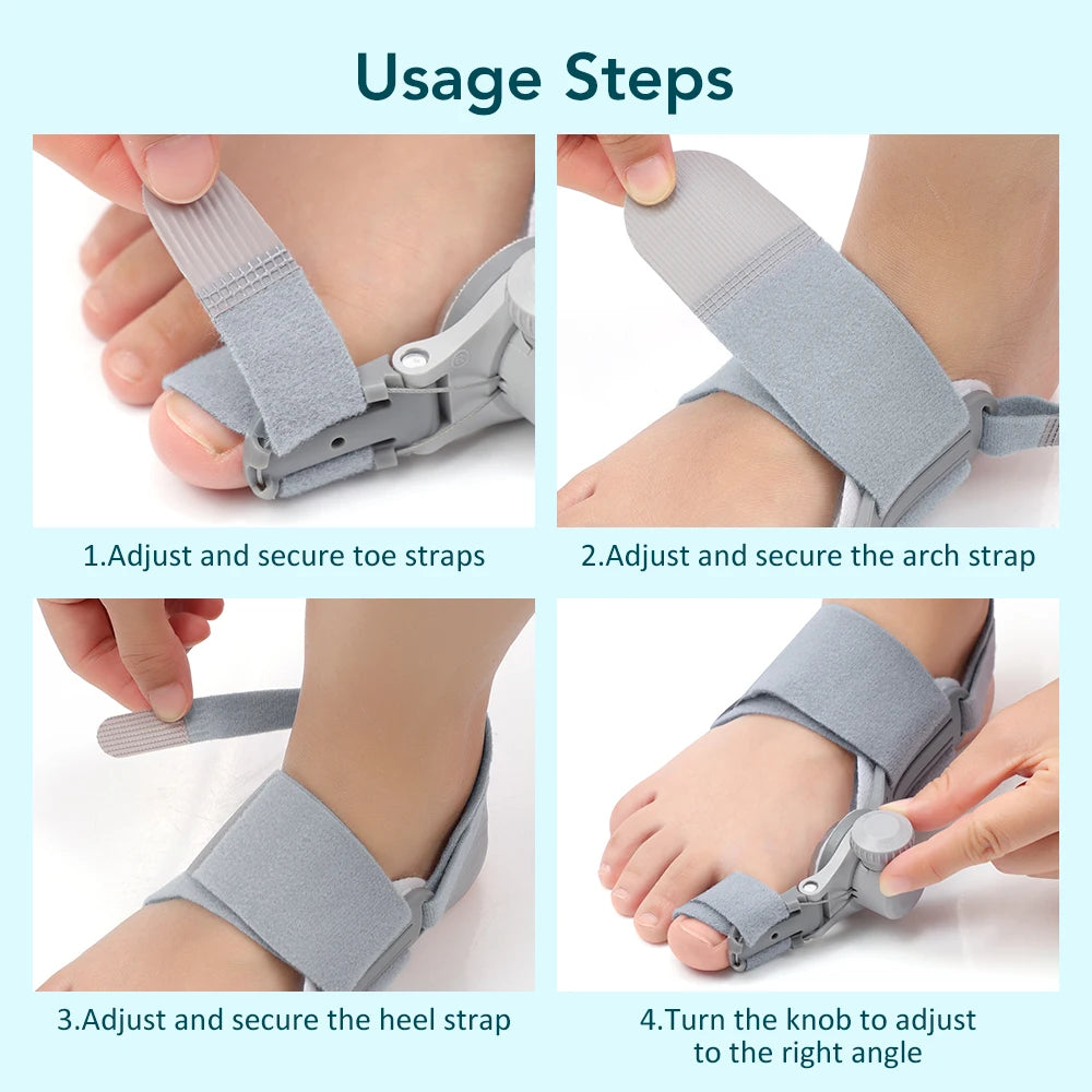 Toe Adjuster Orthotics Bone Thumb Adjustable Hammer Protector Hallux Valgus Adjuster Bunion Adjuster Orthopedic Tool Care