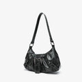 2025 Spring Hot Selling Maillard Style Retro Style Small Bag Spicy Girl Y2K Wasteland Style Vintage Leather Shoulder Armpit Bag
