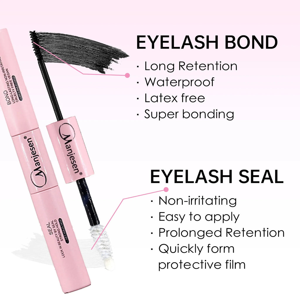 DIY Lashes Extension Kit Eyelashes 200 PCS Clusters Lash Bond and Seal Makeup Tools for Gluing  Lashes Gluing Glue  Accessories