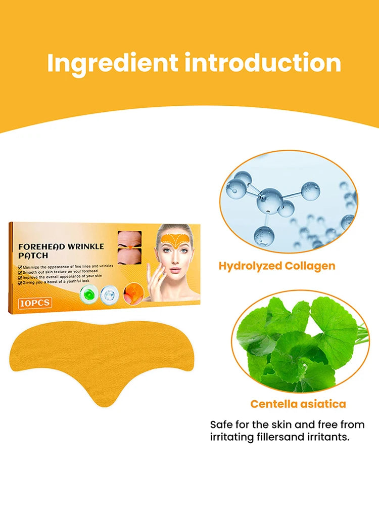 The Forehead Wrinkle Patch Can Lift The Face And Tighten The Skin The Forehead Patch Can Fade And Smooth The Forehead Wrinkles