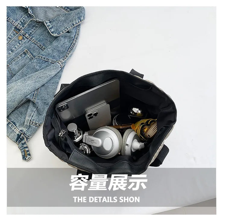 HOMEFISH Fashionable Plaid Crossbody Bag for Women Single Shoulder Handbag Stylish Accessory Ladies Trendy Bag
