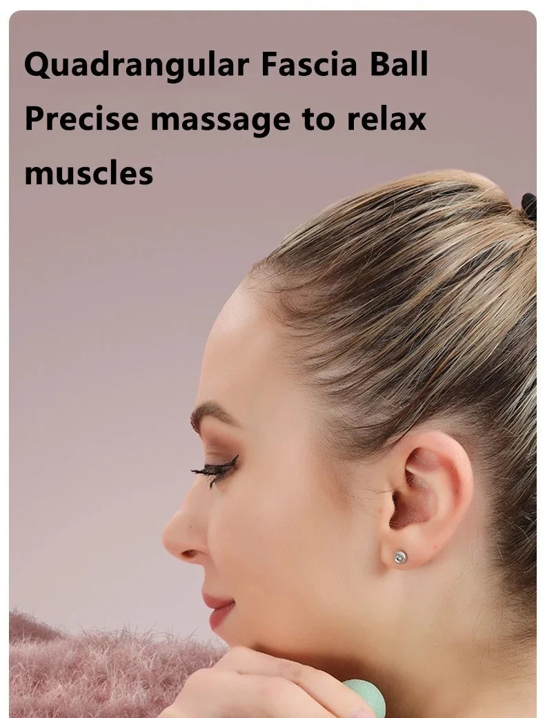 4 Corner Fascia Massage Ball Muscle Relief Tool For Neck Shoulder Back Waist Foot Yoga Fitness Relaxation Meridian Fitness Ball