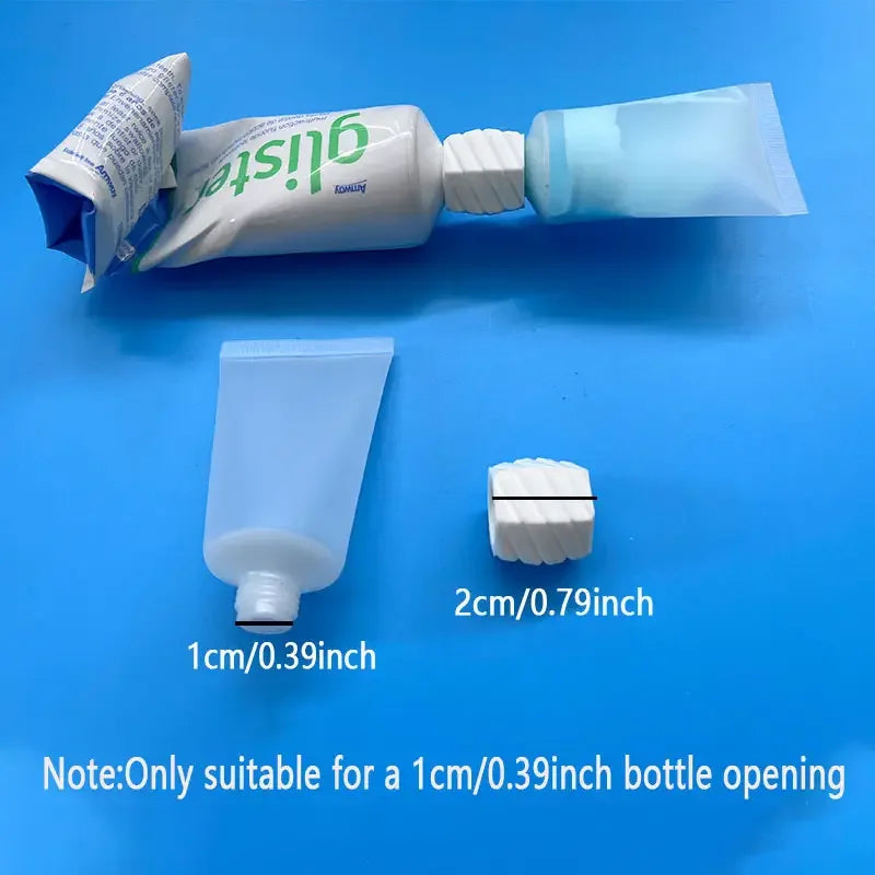 3pcs 30ml Travel Bottles + Adapters | Leak-Proof Toiletry Set for Travel, Carry-On
