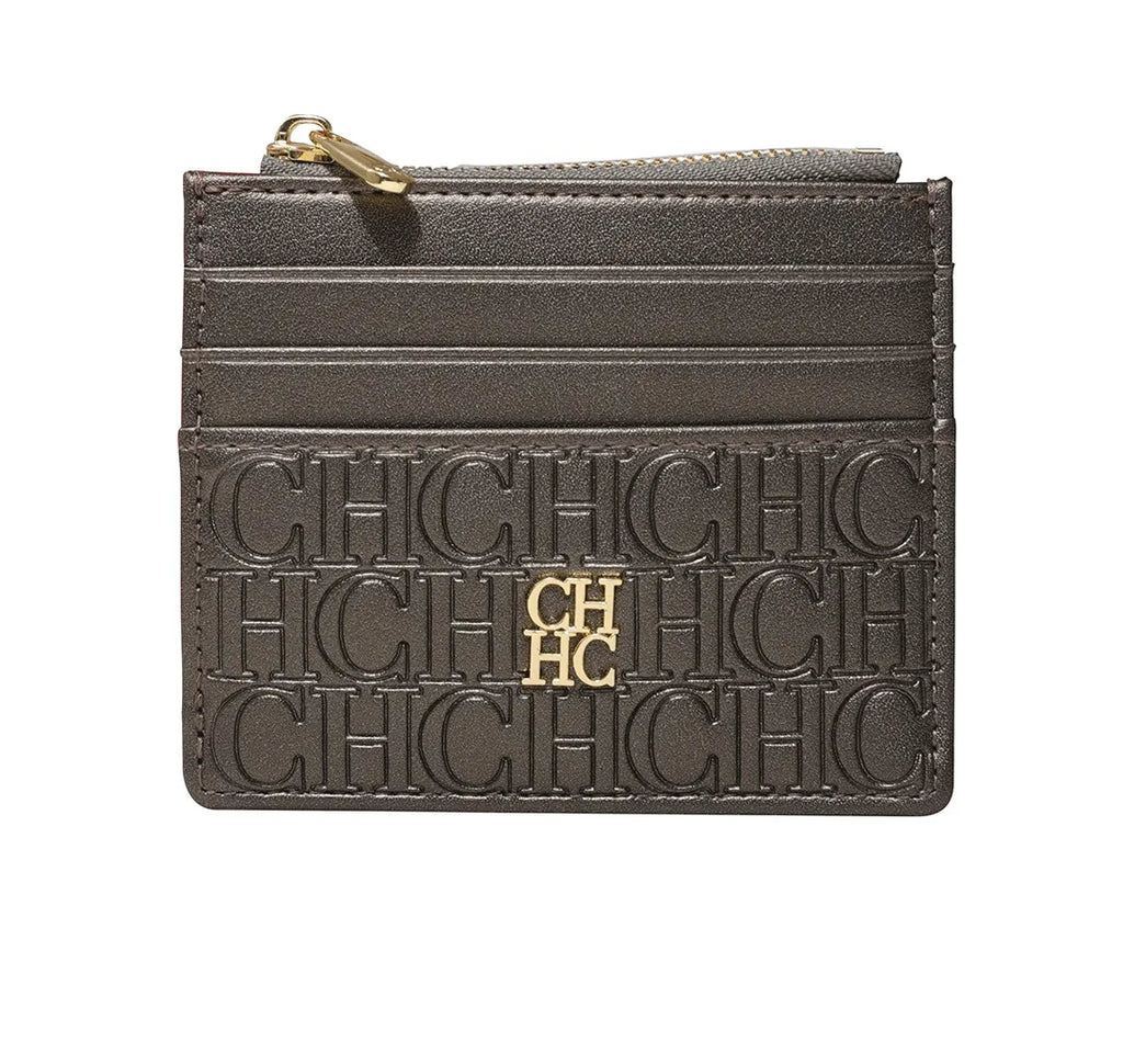CH Women's Bag Wallet Exquisite Compact Convenient Decoration Durable Elegant Brand Design Sense Letter Decoration Zipper