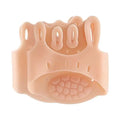 Five-Hole Toe Separator Thick Breathable Forefoot Foot Pad Arch Support Cushion Insert Accessory for Daily Shoe Use