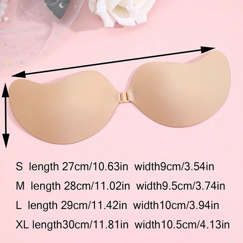 Invisible Stick-On Lift Bra, Strapless & Seamless Push Up Anti-convex Bra, Women's Lingerie & Underwear Accessories