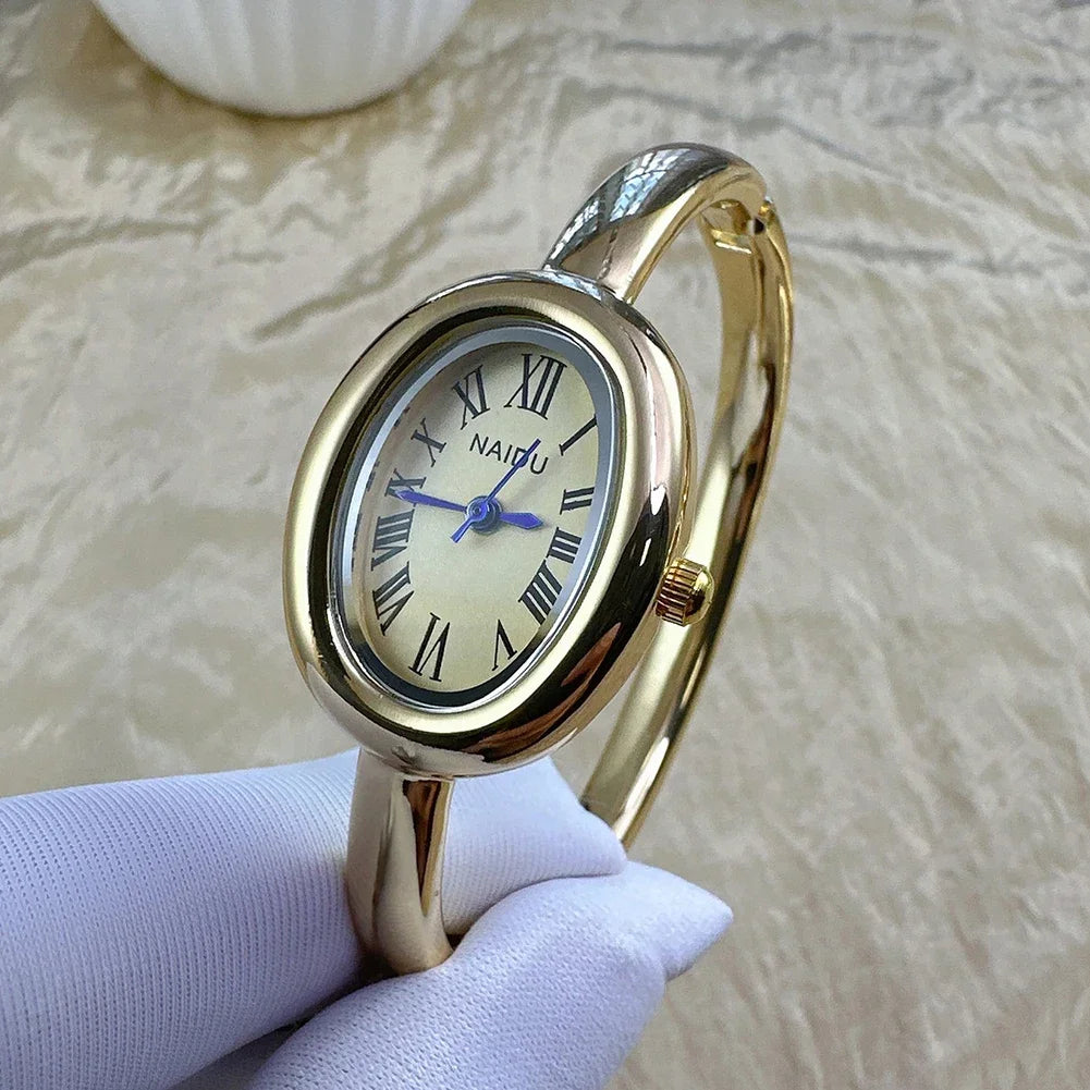Famous Brand Gold Bracelet Watch Fashion Small Dial Stainless Steel Strap Ladies Girl Gift Wristwatches Relojes Para Mujer