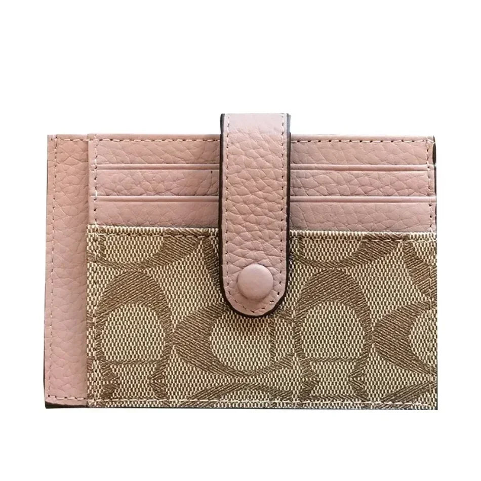 New in Women Short Small Wallets Fold Card Holder ID Bag Coin Purse Ladies Wallets Anti-degaussing Driver's License Card Holder