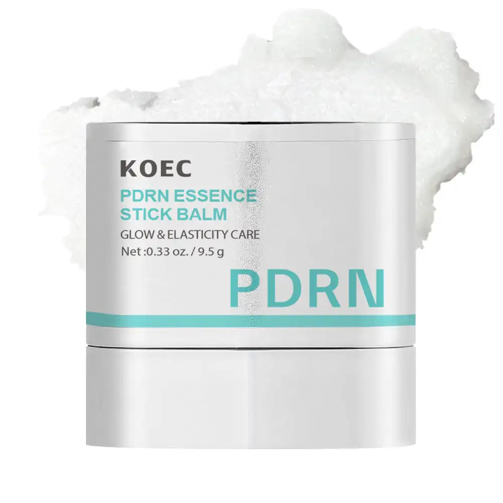 Portable PDRN Essence Stick Balm Moisturizing Glowing Firming Anti-Wrinkle Enhance Elasticity Collagen Niacinamide Glycerin