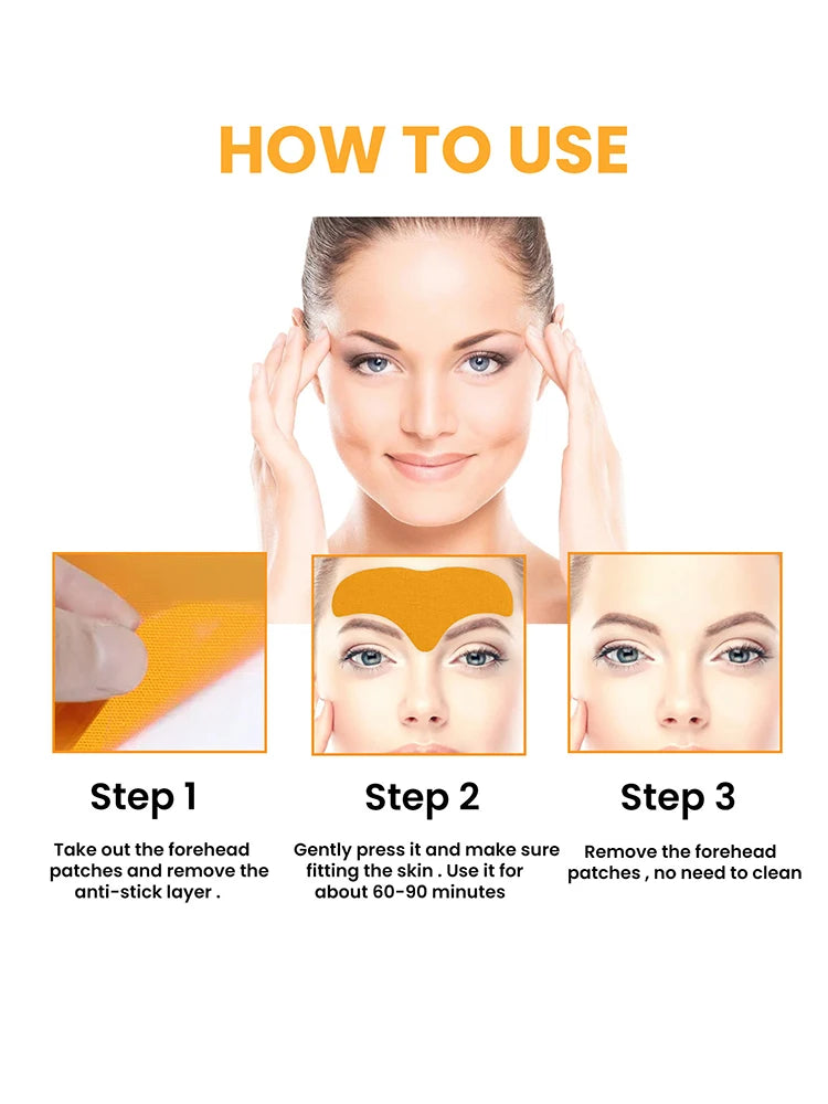 The Forehead Wrinkle Patch Can Lift The Face And Tighten The Skin The Forehead Patch Can Fade And Smooth The Forehead Wrinkles