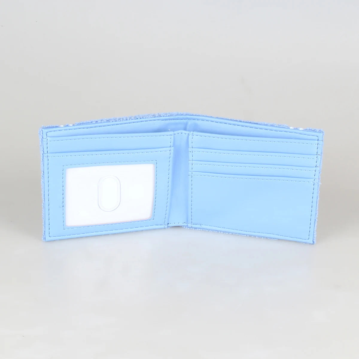 High-Quality Towel Cloth Bi-Fold Wallet Fashion Personalized Card Holder ID Card Slot