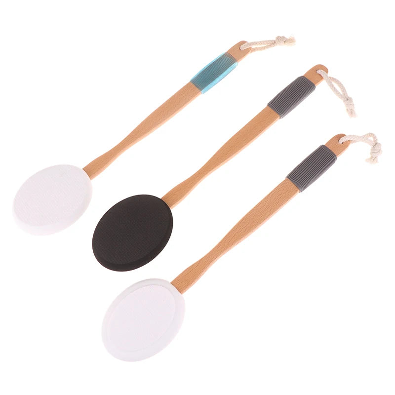 Multi-Function Lotion Sunscreen Ointment Applicator Silicone Long Handle Body Cleaner Shower Brush Sunscreen Back Applicator