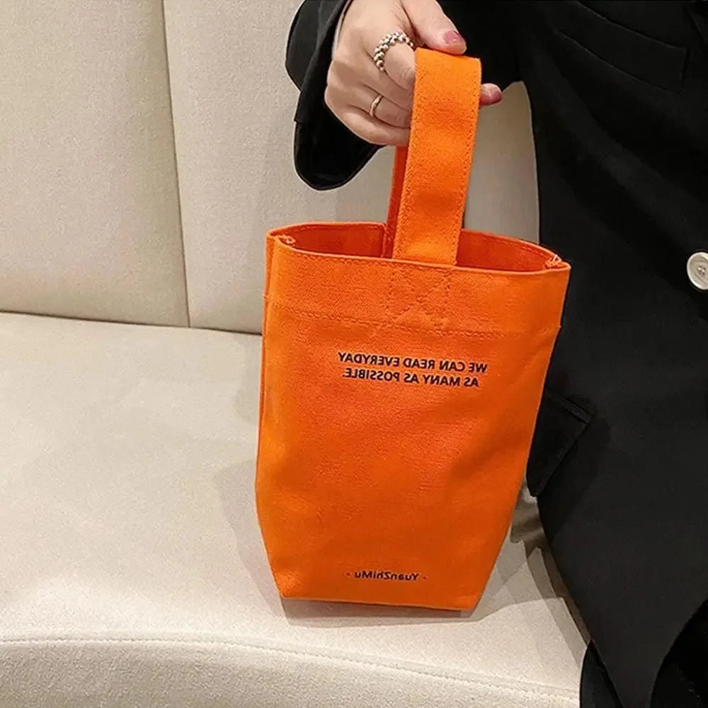Casual Handbags Canvas Shoulder Crossbody Bags Large Capacity Shopper Bag Letters Shoulder Crossbody Bags Purse