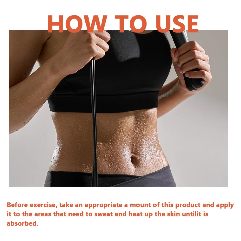 New Heat Massage Cream, Body Massage Cream, Fitness Massage Cream, Improve Muscle Training and Fitness Effect 50g