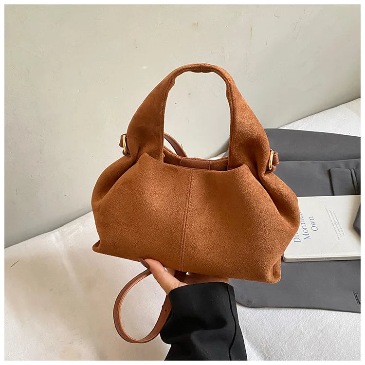 Ladies' Cloud Handbag Autumn New Fashion Dumpling Bun French Texture Shoulder Bag