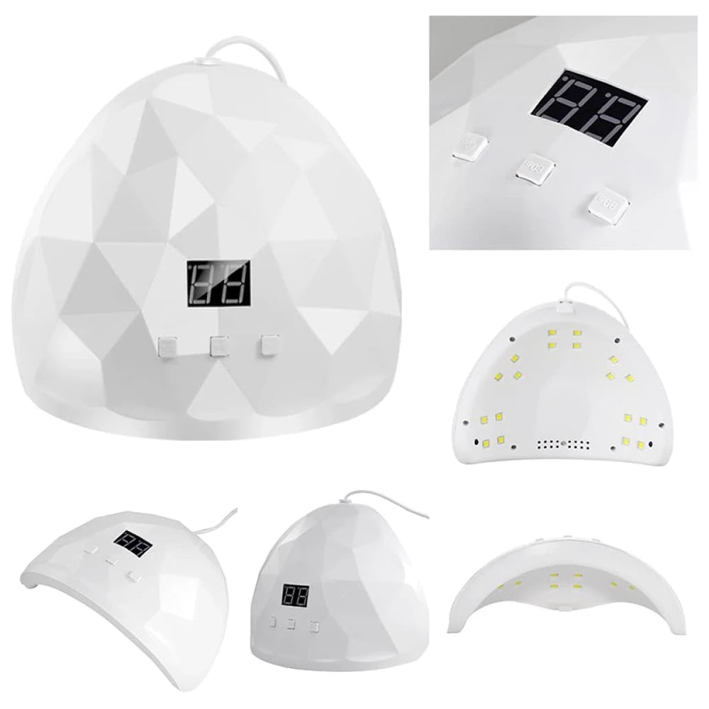 Nail Dryer Lamp UV Light for Nails Eyes Protection UV Lamp for Gel Nails Gel Nail Polish Curing Dryer Home Salon Tool