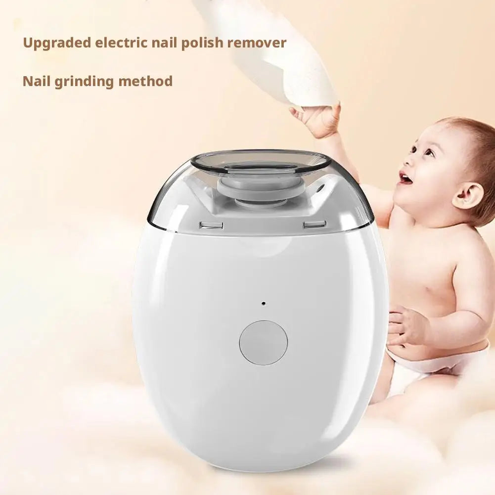 2 IN 1 Electric Nail Trimmer With LED Light Automatic Nail Grinder Trimmer For Baby Adult Mini Manicure Tools Nail Care
