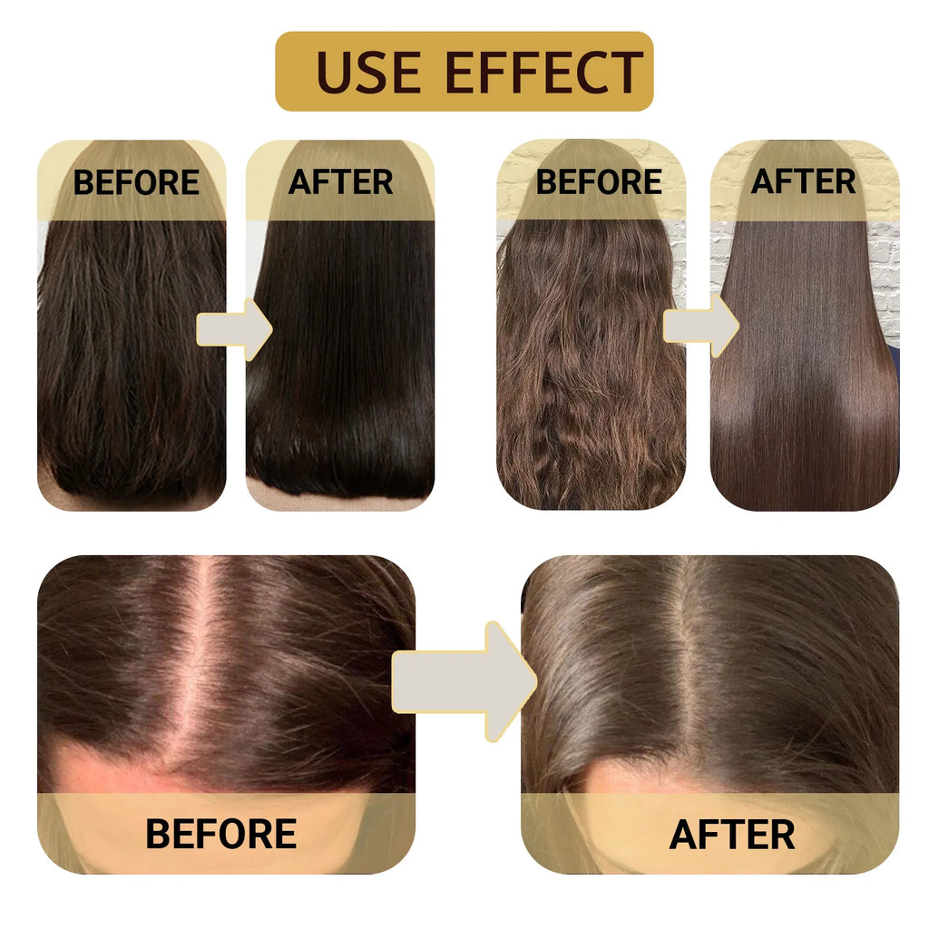 Keratin Care Hair Mask Deep Nourishing Moisturizing Repair Dry Frizz Damaged Conditioner Smoothing Hair Long-Lasting Shine Care