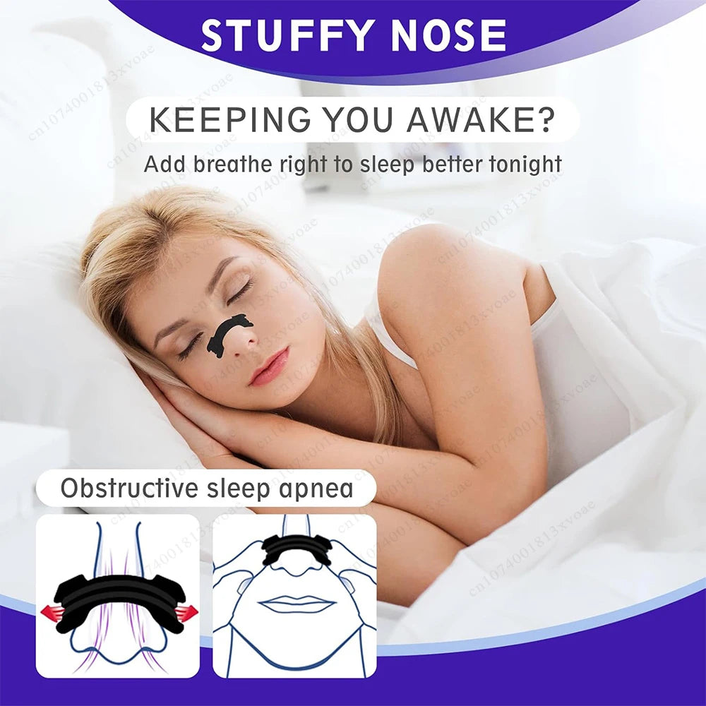 30/60/90/150PCS Black Nose Strips Extra Strength Nasal Strips Better Sleeping Non-Invasive Anti Snoring Strips for Adult