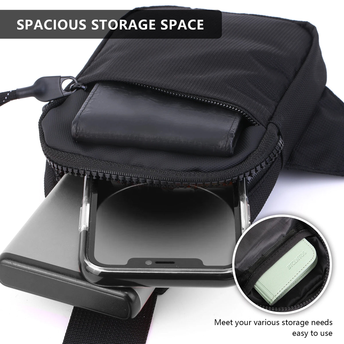 Factory Direct New Sports Chest Bag Men's Small Size Backpack Women Messenger Bag Mobile Phone Waist Bag Mini Fashion Satchel
