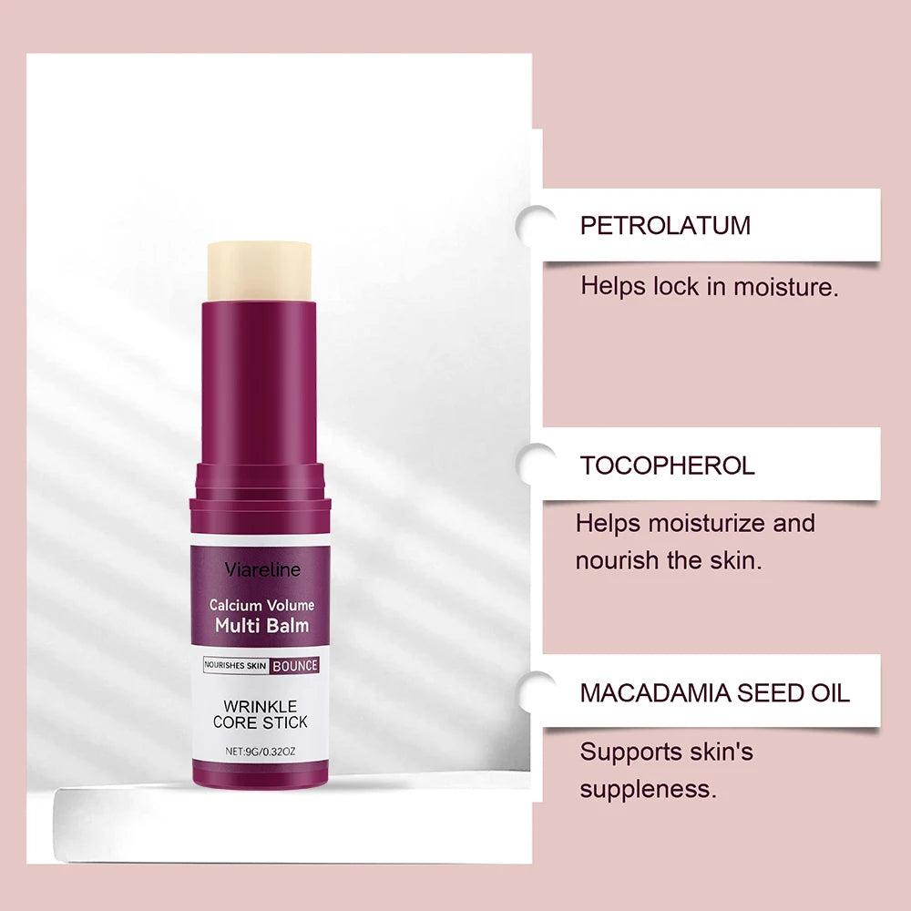 Calcium Volume Multi Balm Strengthen Skin Barrier Oil Control Shrink Pores Increase Skin Elasticity Firming Lifting Face Cream