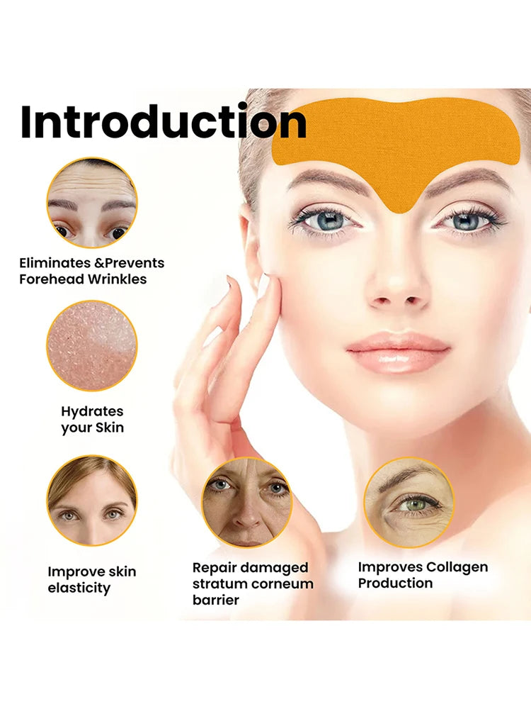 The Forehead Wrinkle Patch Can Lift The Face And Tighten The Skin The Forehead Patch Can Fade And Smooth The Forehead Wrinkles