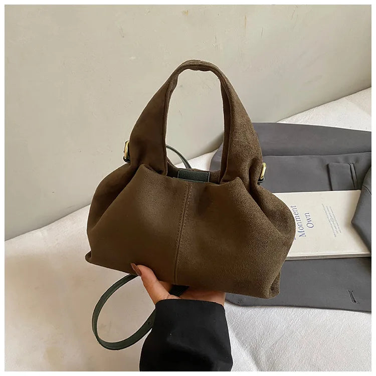 Ladies' Cloud Handbag Autumn New Fashion Dumpling Bun French Texture Shoulder Bag