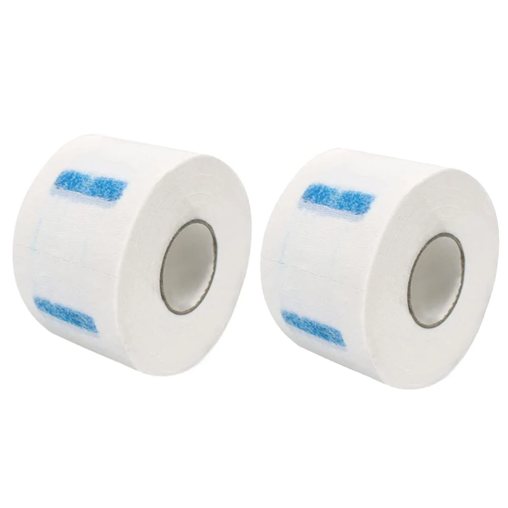 1/2/5 Rolls Disposable Barber Neck Strips Professional Paper Neck Band Protector Hairdressing Accessory Tool for Hair Cutting