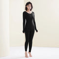 Women's Thermal Underwear Winter Clothes Seamless Thick Double Layer Warm Lingerie Women Thermal Clothing Set Woman 2 Pieces