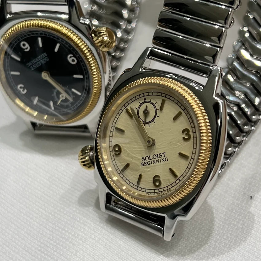 Y2K Waterproof Japanese Retro Luminous Wristwatch for Men And Women Premium Stainless Steel Quartz Watch שעון יד קוו for Couple