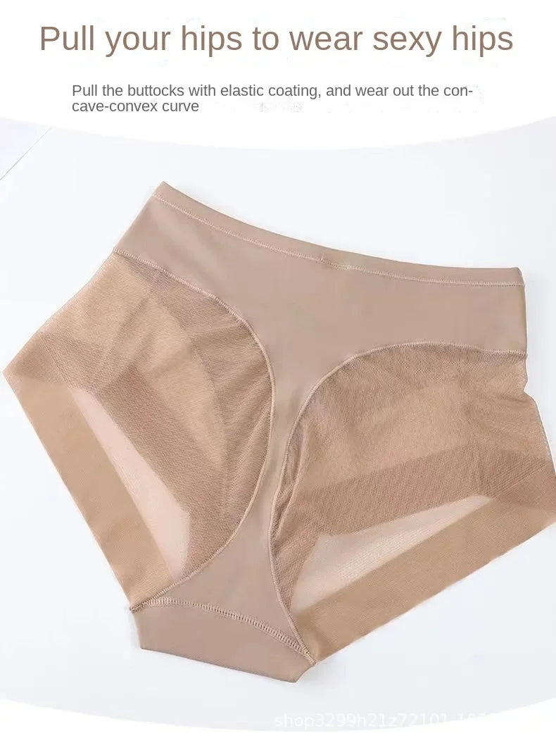 CHUANGERM Women's High Waist Tummy Control Butt Lifter Slimming Shaping Panties Shapewear Trainer Underwear