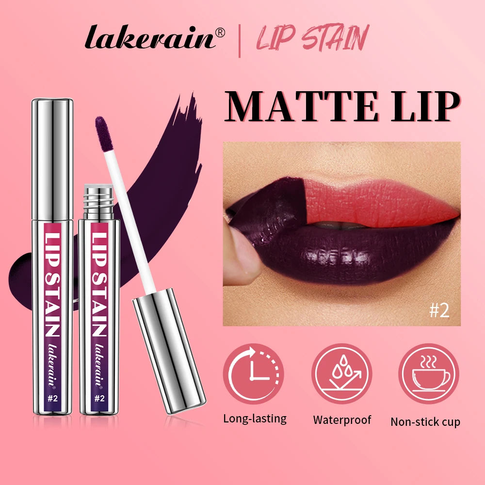 Peel Off Lip Stain – Long-Lasting Waterproof Lip Tint | No Transfer, Non-Stick Cup