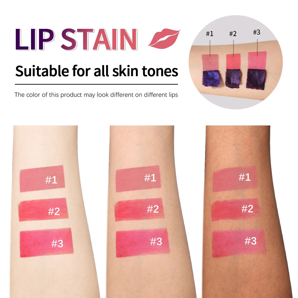 Peel Off Lip Stain – Long-Lasting Waterproof Lip Tint | No Transfer, Non-Stick Cup