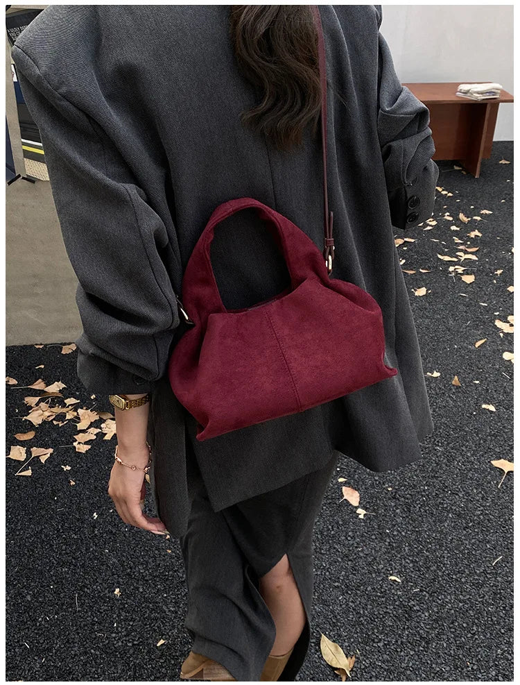 Ladies' Cloud Handbag Autumn New Fashion Dumpling Bun French Texture Shoulder Bag