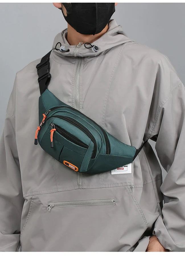 Mobile Waist Bag For Both Men And Women Multifunctional Large Capacity Anti Splash Business Wear-resistant Construction Site