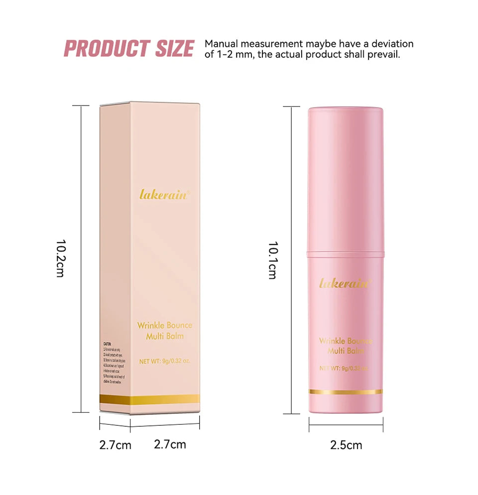 Korean Pink Hydrating Stick Extract Deep Hydrating Facial Skin Multi-functional Pink Balm Stick Skin Care Makeup Base Products